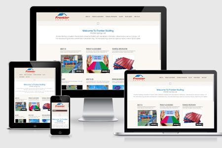 forntier-roofing-website-screenshot